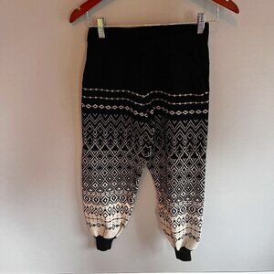 Joie Knit Patterned Lounge Jogger Pants S